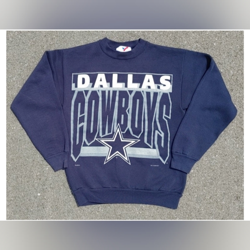 Vtg 1992 NFL Dallas Cowboys Artex Made in USA Crew Neck Sweatshirt (S)